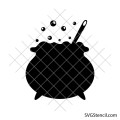 Witches silhouette svg | Halloween witch trio cut file | Witch with broomstick svg