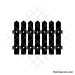 Wood fence svg | Farm fence clipart | Country fence svg