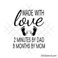 Funny baby onesie svg | Sarcastic newborn shirt design | Humorous parenting svg for cricut