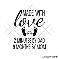 Funny baby onesie svg | Sarcastic newborn shirt design | Humorous parenting svg for cricut