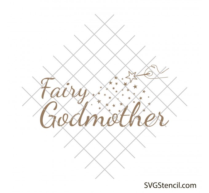 Fairy godmother svg | God mother svg