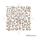 Free leopard print svg | Cheetah spots svg