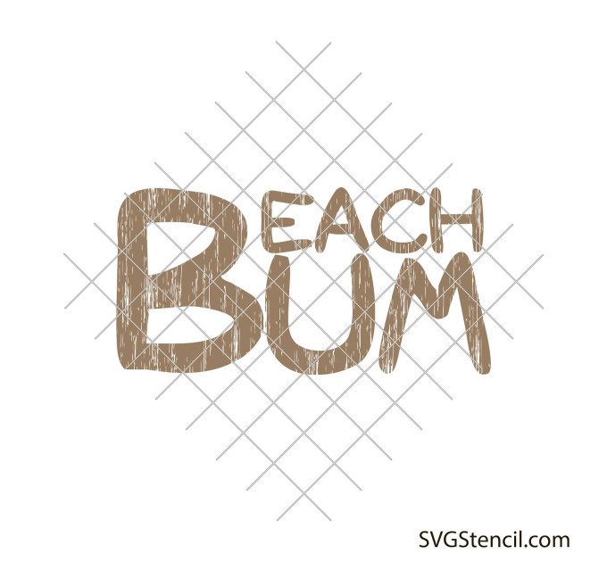 Beach bum svg | Summer design svg
