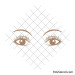 Eyes svg | Winking eye svg | Eye with lashes svg