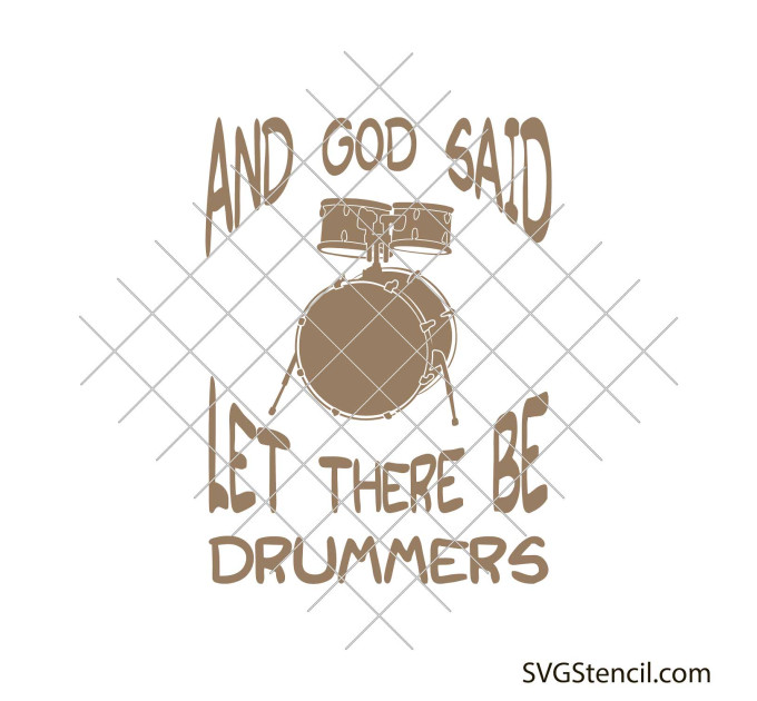 Drummer sayings svg | Drum ornament svg