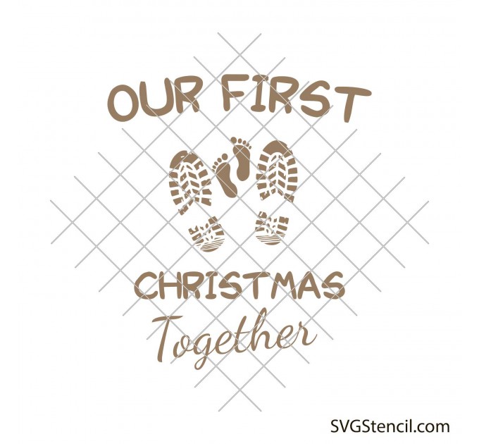 Our first Christmas svg | Baby’s 1st Christmas svg