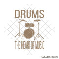 Drum major svg | Drummer shirt svg
