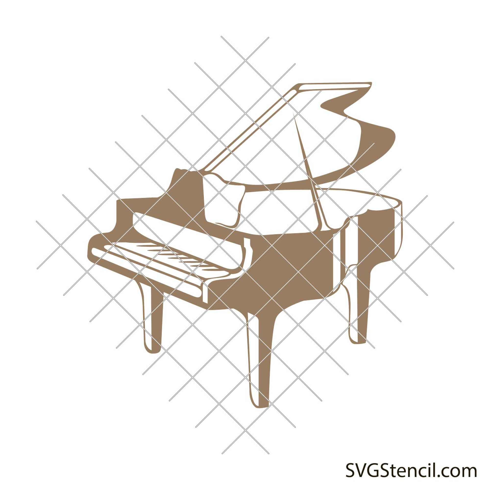 piano svg | Stensil vinil piano svgpiano svg | Stensil vinil piano svg  