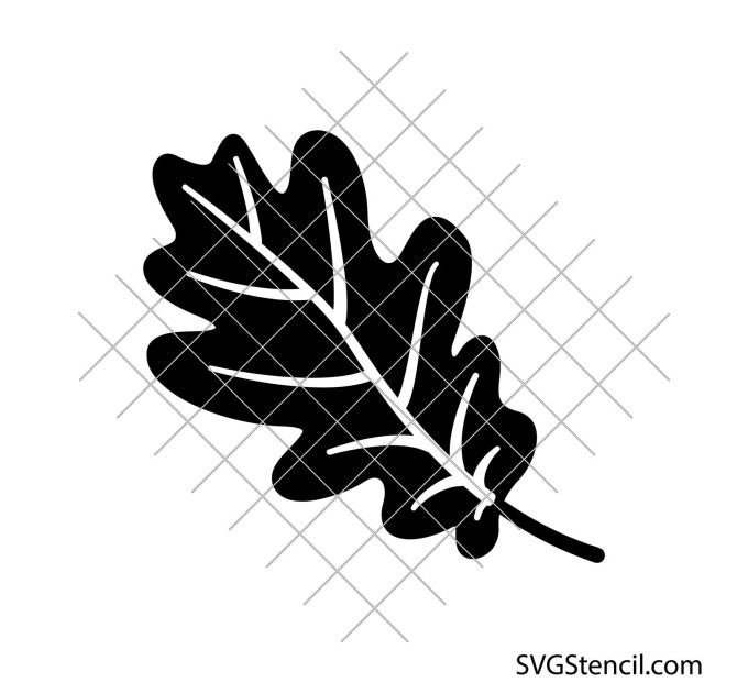 Oak leaf svg | Acorn svg