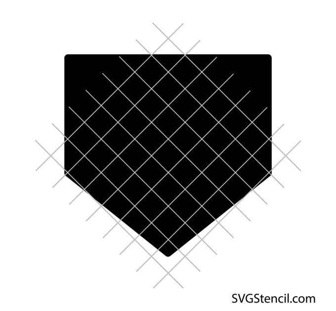 Free baseball home plate svg | Homeplate svg