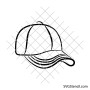 Ball cap svg design | Baseball hat svg Ball cap svg design | Baseball hat svg